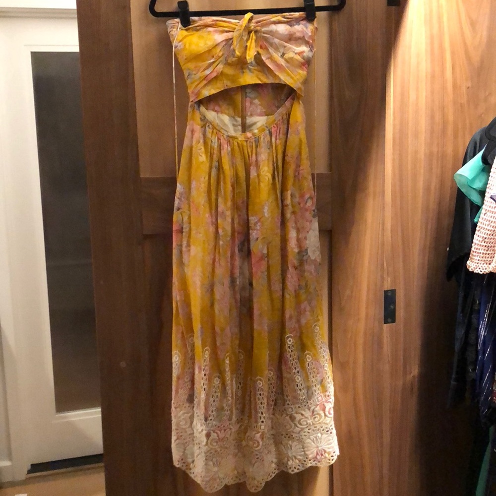 Zimmermann floral Summer Cut-out Dress